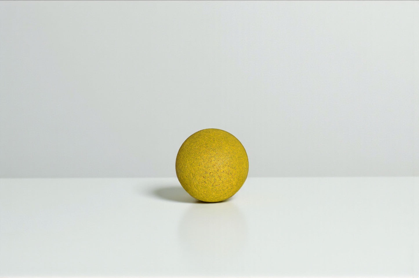 Lot de 10 balles en liège jaune